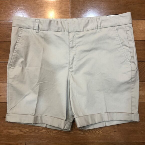 Stylus Pants - NWT Stylus Boyfriend Bermuda Western Khaki Shorts Size 12